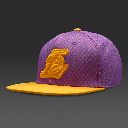 Adidas Originals NBA Lakers Snapback Regal Purple-Sld / Gold-Sld for Men